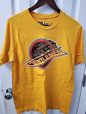 Vancouver Canucks Violent Gentleman Flying Skate Yellow Large Shirt • $15
