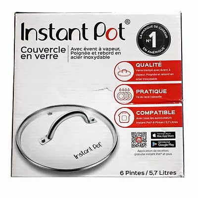 Instant Pot Tempered Glass Lid Clear Compatible With 5.7 Litres 6 Quart • $12.79