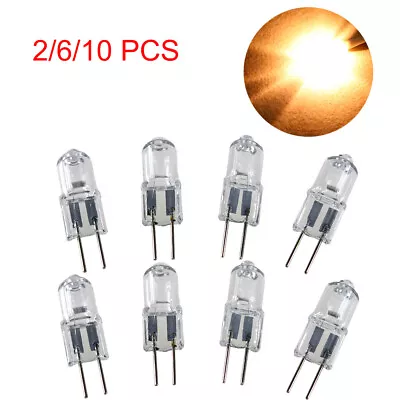 12V 5W 10W 20W G4 HALOGEN BULBS Light Globe 6 10 PCs Lot Pack Led JC Bi-Pin AU • $6.08