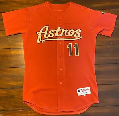 Rare Majestic MLB Houston Astros Mike Hampton Baseball Jersey • $219.99