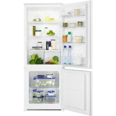 Zanussi ZNLN14FS 144.1cm Tall Integrated 70/30 Fridge Freezer + 1 Year Warranty • £220