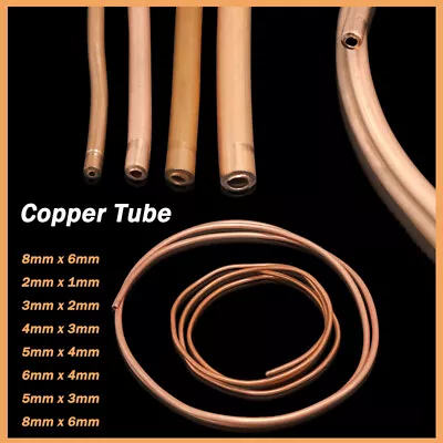 Copper Refrigeration Tube Coil 2mm-8mm OD Pancake Pipe Air Conditioning • $40.28