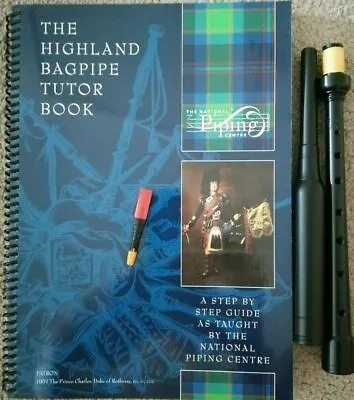 Bagpipe Starter Package McCallum Junior Practice Chanter NPC Tutor Book Reed • $144.79