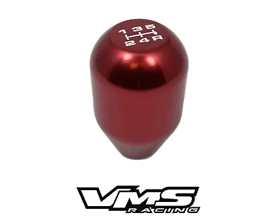 Vms Racing Red Type-r Cnc Billet Gear Lever Shift Knob For Mitsubishi 5 Speed • $19.95