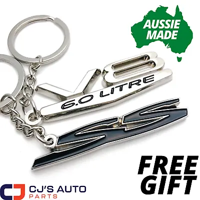 Holden VE VF Commodore SS SSV Keyring NEW KEYCHAIN COMBO • $18.95