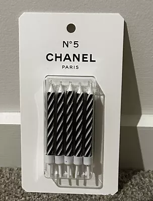 Chanel No 5 VIP GIFT Birthday Candles BRAND NEW SEALED 10 Candle Made In France • $23