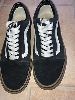 Mens VANS Off The Wall  Old Skool  Trainers UK 8 EU 42 Very Good Cond • £5