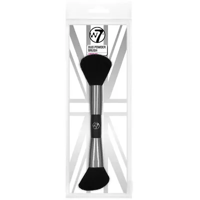 W7 Duo Powder Brush - Foundation MakeUp Loose Blusher Bronzer Large Professional • £5.69