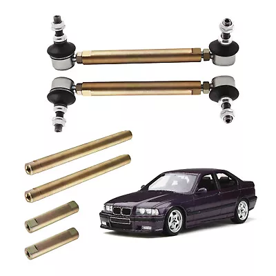 New Front Adjustable Sway Bar End Links Fit BMW E46 + M3 Heavy Duty New • $65.56