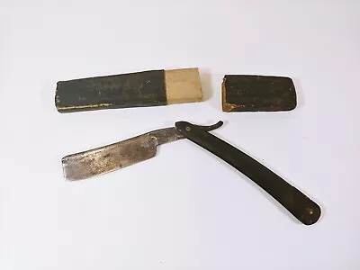 Antique W. Greaves & Sons Stub Tail Straight Razor W. Wade & Butcher Sheffield  • $55
