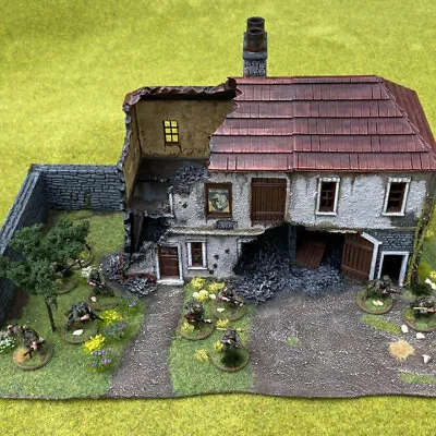 Wargaming Terrain Maisonette Bolt Action Flames Of War Battlegroup • £24.99