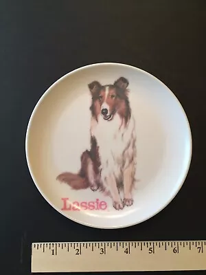 Vintage  Lassie Melmac Dinnerware  7  Plate 8203-7 Boonton Molding Co. • $9.99