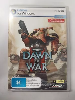Warhammer 40000 Dawn Of War II 2  PC Game Relic Entertainment 2008 Bt85 • $8.62