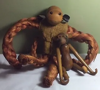 Bojesen Style Wooden Monkeys • £110