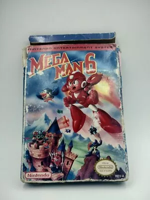 Mega Man 6 Nintendo NES USA Authentic Japan 1991 Capcom W/ Box And Manual • $150