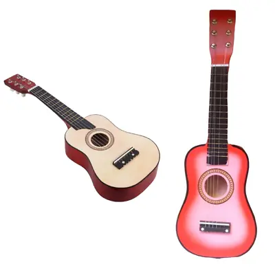 £13.99 • Buy 21  Childrens Kids Wooden Acoustic Guitar Musical Instrument Child Toy Xmas Gift