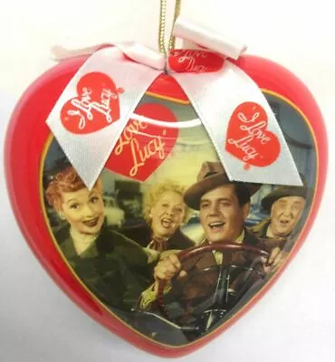 Lucille Ball I Love Lucy 2006 California Here We Come Heart Ornament NEW! • $19.95