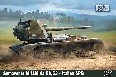 1/72 72131 IBG Semovente M41M Da 90/53 - Italian Self Propelled Gun • $15.25