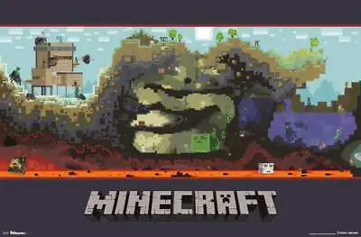 Minecraft - World Poster • $22.99