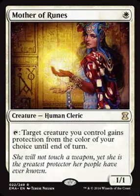 Mother Of Runes Light Play English Magic The Gathering MTG Eternal Masters • $5.99