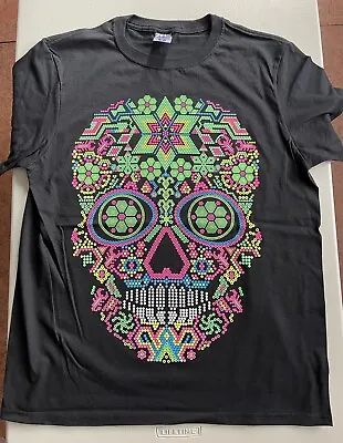 £10 • Buy Day Of The Dead Mexican T Shirt Sugar Skull Dia De Los Muertos No.4