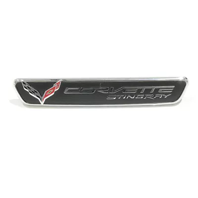 OEM NEW Center Console Emblem Applique 2014-2019 Corvette Stingray 23198496 • $56.98