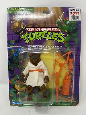 1999 Playmates Teenage Ninja Mutant Turtles TMNT Vintage Movie Star Splinter NOS • $35