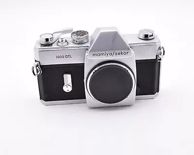 Mamiya/Sekor Silver 1000 DTL 35mm SLR Film Camera Body M42 Cap READ (#10850) • $19.95