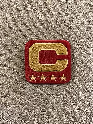 $15.99 • Buy 2022 NFL 49ers, Chiefs, Bills, Bucs, Giants Captain Four Star Patch Gold C Patch