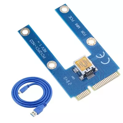 PCI-E 1x To 16x Adapter Board Extension Card Mini PCI-E USB Adapter Card • $6.29