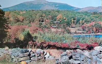 Mighty Mt Monadnock New Hampshire Fall 1960s Vintage Postcard  • $7.49