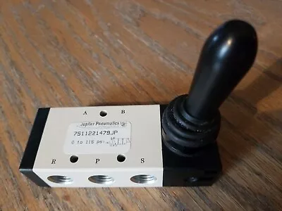 Air Valve 5 Port 2 Position Joystick 1/4  NPT Jupiter Pneumatics 7511221479 NOS • $19.99