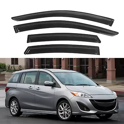 KPY Rain Guards Window Visors For Mazda 5 2005-2018 4-Piece (Tape-On) • $43.71