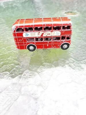 £4.99 • Buy Lone Star See London By Bus Red Double Decker Vintage Model Bus Car Retro Toys 
