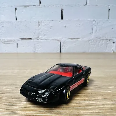 1980 80's Chevy Corvette 1987 Hot Ones Speed Fleet Black Red Gold • $19.95
