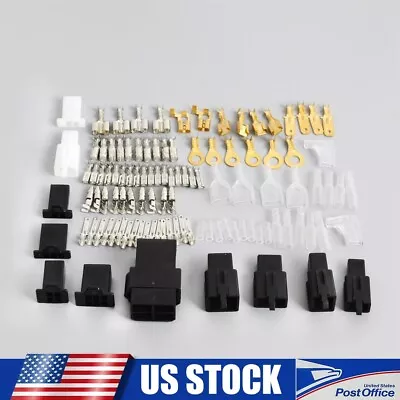 Motorcycle Electrical Wire Harness Repair Kit  Wiring Loom Plug Connector • $9.29