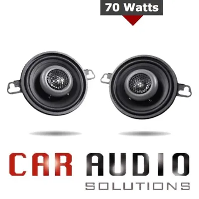 3.5 Inch Car Speakers 2-way Co-axial MB Quart Formula Excellent Quality Sound! • £34.99