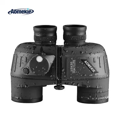 10X50 Binoculars Glimmer Night Vision Rangefinder Compass Waterproof • $79.67