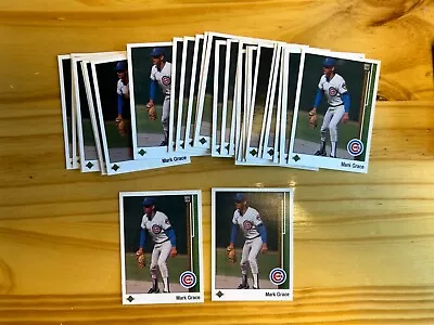 1989 Upper Deck Mark Grace #140 [2nd-Year Card] Lot Of 30 Cards NM/MT • $0.99