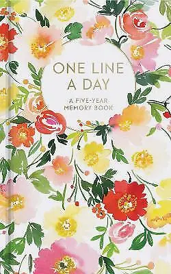 £13.66 • Buy Floral One Line A Day: A Five-Year Memory Book - 9781452164618
