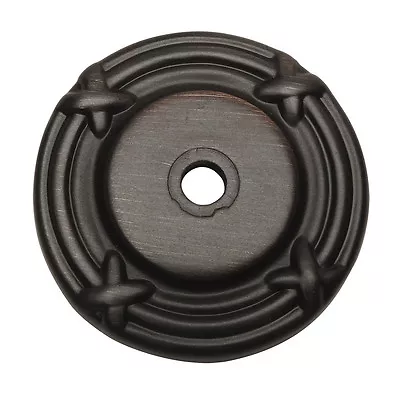 Cosmas Oil Rubbed Bronze Cabinet Knob Backplate #9468ORB • $1.53