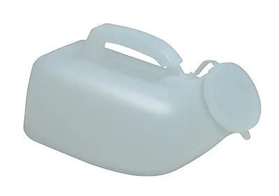 1000ml Quality Male / Man Urinal - Complete With Handle & Anti Spill Lid  • £5.99