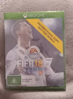 Fifa 18 Xbox One Promotional Copy Rare Brand New Sealed • $19.90