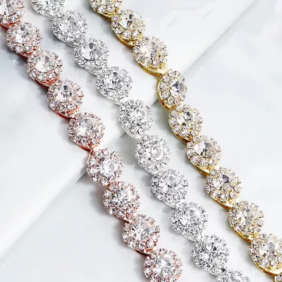 Hair Diamante Bridal Hairband Rhinestone Wedding Dress Hair Vine Crystal • £10.99