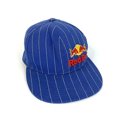 Red Bull Men's Blue Wool 59Fifty Fitted Cap Size 7 3/8 • $20