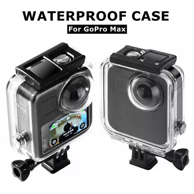 40M Waterproof Housing Shell Diving Case For GoPro Max 360 Panoramic Camera • $56.59