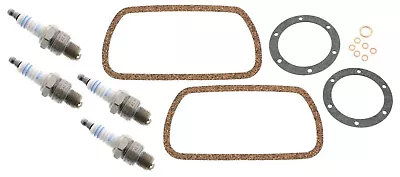 Volkswagen VW Bug Bus Ghia Thing Bosch Spark Plug Tune Up Kit Gasket Set • $35.95