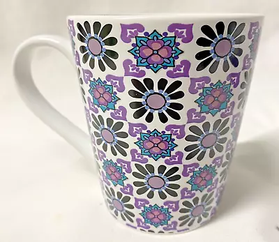 Vera Bradley Lilac Foulard Coffee Tea Cocoa Mug Cup 12 Ounces Nice • $8