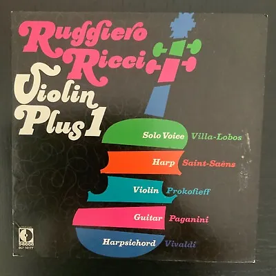 Ruggiero Ricci-violin Plus 1-original Decca Gold Label Dl7-10177 Vinyl-rare • $28.88