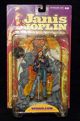 Janis Joplin 2000 McFarlane Spawn Figure New In Package • $14.95